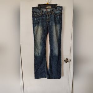 BKE Blue Straight Leg Jeans Classic Denim
